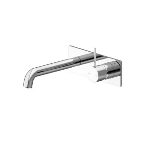 Nero Mecca Wall Basin/Bath Mixer Handle Up 230mm Chrome by Nero Tapware, a Bathroom Taps & Mixers for sale on Style Sourcebook