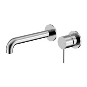 Nero Mecca Wall Basin/Bath Mixer Separate Back Plate 120mm Chrome by Nero Tapware, a Bathroom Taps & Mixers for sale on Style Sourcebook