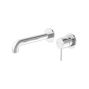 Nero Mecca Wall Basin/Bath Mixer Separate Back Plate 185mm Chrome by Nero Tapware, a Bathroom Taps & Mixers for sale on Style Sourcebook