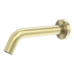 Nero Mecca Wall Mount Sensor Taps Brushed Gold by Nero Tapware, a Bathroom Taps & Mixers for sale on Style Sourcebook