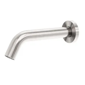 Nero Mecca Wall Mount Sensor Taps Brushed Nickel by Nero Tapware, a Bathroom Taps & Mixers for sale on Style Sourcebook
