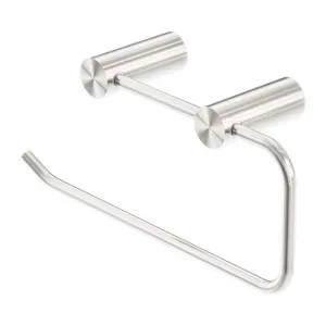 Nero New Mecca Hand Towel Rail Brushed Nickel by Nero Tapware, a Towel Rails for sale on Style Sourcebook