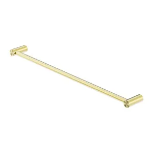 Nero New Mecca Single Towel Rail 800mm Brushed Gold by Nero Tapware, a Towel Rails for sale on Style Sourcebook