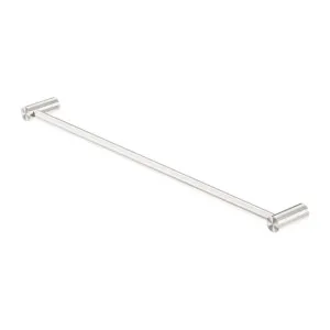 Nero New Mecca Single Towel Rail 800mm Brushed Nickel by Nero Tapware, a Towel Rails for sale on Style Sourcebook