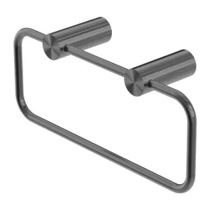 Nero New Mecca Towel Ring Gun Metal by Nero Tapware, a Towel Rails for sale on Style Sourcebook