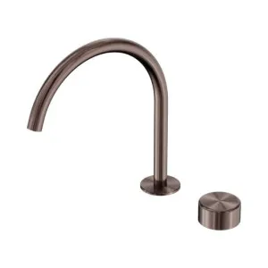 Nero Serenity Progressive Bath/Kitchen Mixer Arc Spout With Metal Handle Brushed Bronze by Nero Tapware, a Kitchen Taps & Mixers for sale on Style Sourcebook