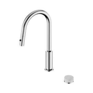 Nero Serenity Progressive Pull Out Kitchen Set With Carrara Handle Chrome by Nero Tapware, a Kitchen Taps & Mixers for sale on Style Sourcebook