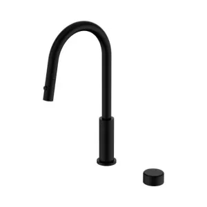 Nero Serenity Progressive Pull Out Kitchen Set With Metal Handle Matte Black by Nero Tapware, a Kitchen Taps & Mixers for sale on Style Sourcebook