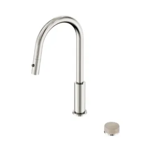 Nero Serenity Progressive Pull Out Kitchen Set With Rome Travertine Handle Brushed Nickel by Nero Tapware, a Kitchen Taps & Mixers for sale on Style Sourcebook