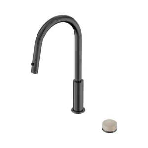 Nero Serenity Progressive Pull Out Kitchen Set With Rome Travertine Handle Gun Metal by Nero Tapware, a Kitchen Taps & Mixers for sale on Style Sourcebook