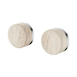 Nero Serenity Wall Top Assembly With Rome Travertine Handle Chrome by Nero Tapware, a Bathroom Taps & Mixers for sale on Style Sourcebook