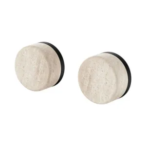 Nero Serenity Wall Top Assembly With Rome Travertine Handle Matte Black by Nero Tapware, a Bathroom Taps & Mixers for sale on Style Sourcebook