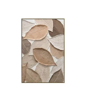 Leaves in Descent Wall Art Canvas 120cm x 80cm by Luxe Mirrors, a Artwork & Wall Decor for sale on Style Sourcebook