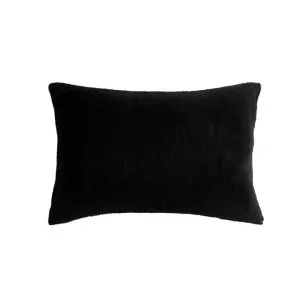 Morgan and Reid Black Snuggle Fleece Pillowcase Pair by null, a Pillow Cases for sale on Style Sourcebook