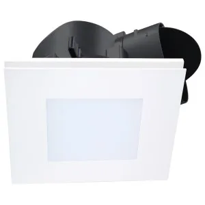 Ventair Airbus DC 200 Ceiling Exhaust Fan with Tricolour LED Square by Ventair, a Exhaust Fans for sale on Style Sourcebook