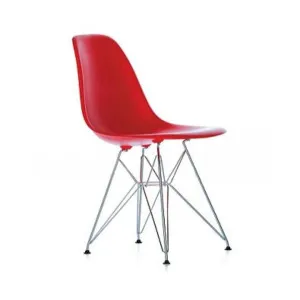 Ex Display - DSR Side Dining Chair - Eames Replica - Eiffel Base - Red by Interior Secrets - AfterPay Available by Interior Secrets, a Dining Chairs for sale on Style Sourcebook