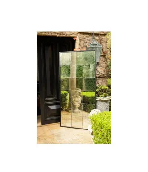Seasons in Steel Floor Mirror 2 sizes available 2000mm x 1000mm by Luxe Mirrors, a Mirrors for sale on Style Sourcebook