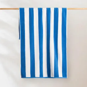 Striped Cabana Beach Towel Canningvale - Blue, Cotton Terry by Canningvale_Cabana, a Sheets for sale on Style Sourcebook