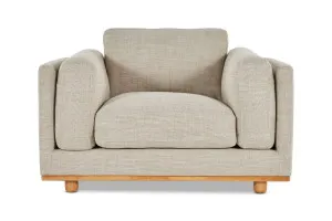 Nevada Modern Armchair, Como Natural, by Lounge Lovers by Lounge Lovers, a Chairs for sale on Style Sourcebook