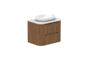 Thea 750 Wall Hung Centre Bowl, Wall Hung, Florentine Walnut by ADP, a Vanities for sale on Style Sourcebook