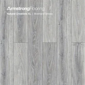 Natural Creations XL | Riverland - Smoke by Armstrong Flooring, a Luxury Vinyl for sale on Style Sourcebook