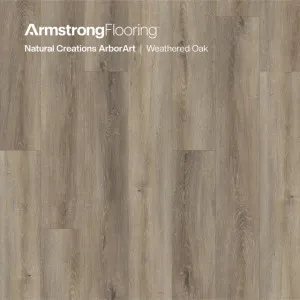 Natural Creations ArborArt | Weathered Oak by Armstrong Flooring, a Luxury Vinyl for sale on Style Sourcebook