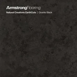 Natural Creations EarthCuts | Granite Black 457 by Armstrong Flooring, a Luxury Vinyl for sale on Style Sourcebook