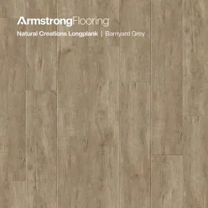 Natural Creations Longplank | Barnyard Grey by Armstrong Flooring, a Luxury Vinyl for sale on Style Sourcebook