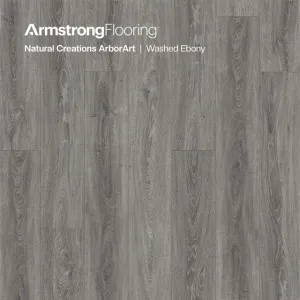 Natural Creations ArborArt | Washed Ebony by Armstrong Flooring, a Luxury Vinyl for sale on Style Sourcebook
