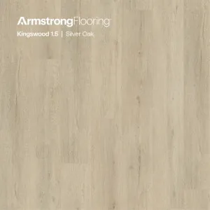 Kingswood 1.5 | Silver Oak by Armstrong Flooring, a Hybrid Flooring for sale on Style Sourcebook