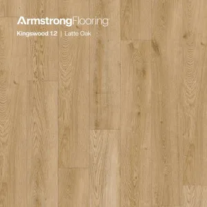 Kingswood 1.2 | Latte Oak by Armstrong Flooring, a Hybrid Flooring for sale on Style Sourcebook