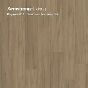 Kingswood 1.2 | Weathered Tasmanian Oak by Armstrong Flooring, a Hybrid Flooring for sale on Style Sourcebook