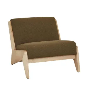 Cole Occasional Chair - Deep Olive - Natural Ash by null, a Chairs for sale on Style Sourcebook