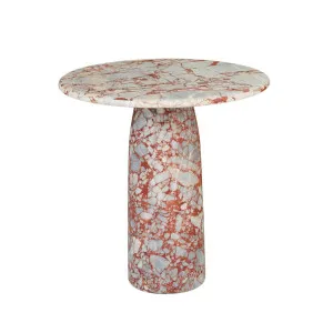 Puddle Side Table - Russet Dapple Marble by null, a Side Table for sale on Style Sourcebook