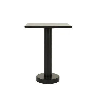 Freddie Square Bar Table - Matt Black Oak by null, a Sideboards, Buffets & Trolleys for sale on Style Sourcebook