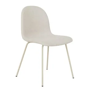 Smith Straight Leg Dining Chair - Feather Speckle - Matt Cashmere by null, a Chairs for sale on Style Sourcebook