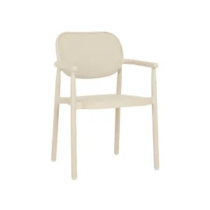 Montroi Malla Dining Armchair - Sand Textilene - Beige by null, a Chairs for sale on Style Sourcebook