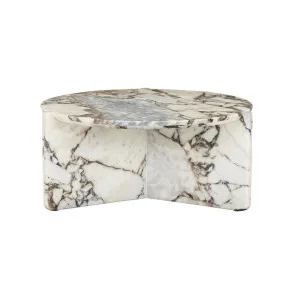 Venus Revolve Coffee Table - Satin Ocean Marble by null, a Coffee Table for sale on Style Sourcebook