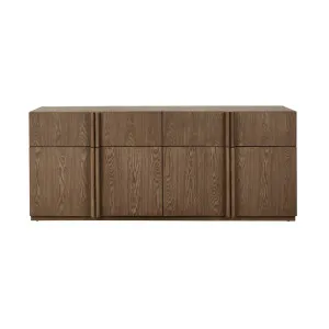 Kin 2 Drawer 4 Door Buffet - Smoked Ash by null, a Sideboards, Buffets & Trolleys for sale on Style Sourcebook