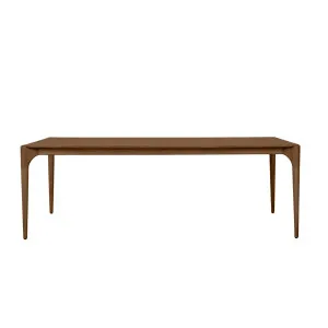 Piper Spindle Dining Table - Mocha Oak by null, a Dining Tables for sale on Style Sourcebook