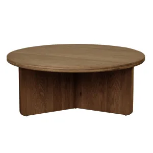 Solstice Slice Coffee Table - Mocha Oak by null, a Coffee Table for sale on Style Sourcebook