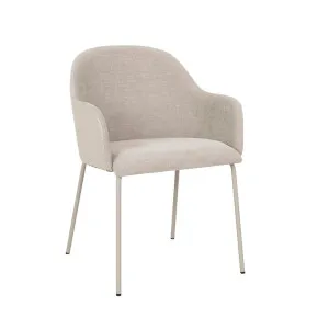 Riley Dining Armchair - Copeland Birch - Sandstone PU by null, a Chairs for sale on Style Sourcebook