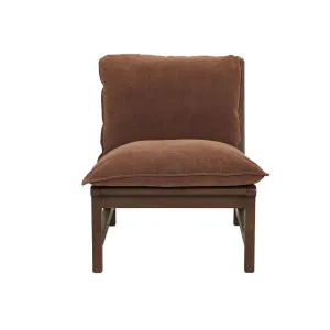 Sketch Cantaloupe Occasional Chair - Russet - Smoked Oak by null, a Chairs for sale on Style Sourcebook