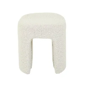 Kanto Stool - Grey Speckle Boucle by null, a Ottomans for sale on Style Sourcebook