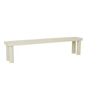 Frankie Outdoor Bench Seat - Sandcastle by null, a Outdoor Benches for sale on Style Sourcebook