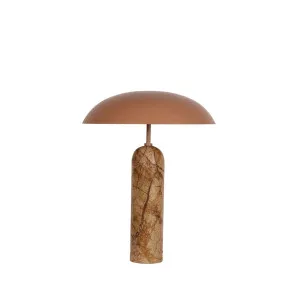 Easton Ellipse Table Lamp - Toffee - Tuscan Marble by null, a Table & Bedside Lamps for sale on Style Sourcebook