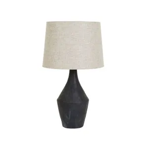 Lorne Shore Table Lamp - Black Chalk - Wheat by null, a Table & Bedside Lamps for sale on Style Sourcebook