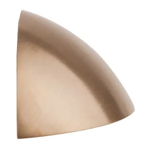 Havit Curva Maxi Half-Moon 3CCT LED Exterior Step Light Brass by Havit, a Outdoor Lighting for sale on Style Sourcebook