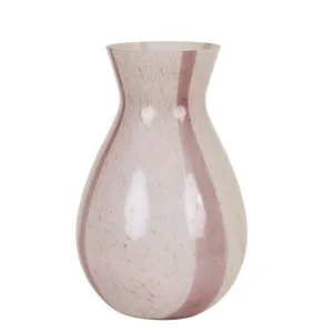 Boden Stripe Large Vase - Lilac by null, a Vases & Jars for sale on Style Sourcebook