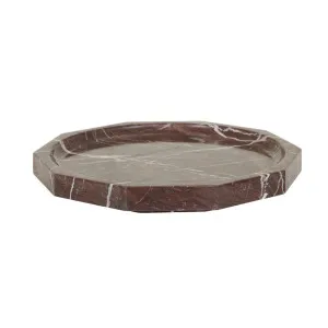 Rufus Zenith Tray - Rosso Marble by null, a Decorative Plates & Bowls for sale on Style Sourcebook